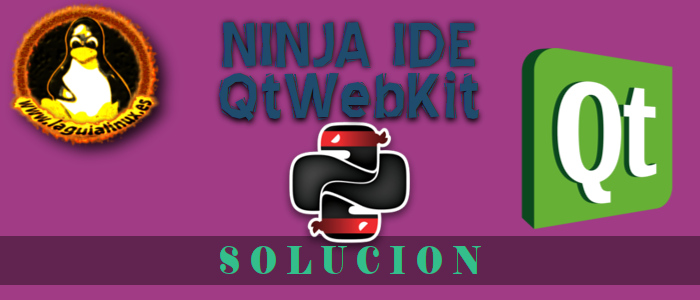 Solución al error de ninja-ide en Debian 9 Solución al error de ninja-ide en Debian 9