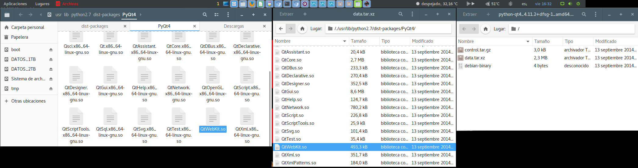 Añadir módulo QtWebKit.so Añadir módulo QtWebKit.so